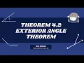 Theorem 4 2 Exterior Angle Theorem Performance Task MM9 Jenrose Coter
