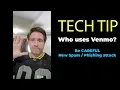 Tech Tip Venmo Text Scam
