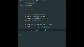 How to reverse Sentence in java Java Program