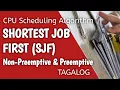 SHORTEST JOB FIRST SJF PREEMPTIVE AND NON-PREEMPTIVE CPU SCHEDULING ALGORITHM OPERATING SYSTEM