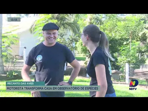 Morador de São Carlos, no Oeste, transforma casa em observatório de animais