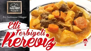 Kerevizi bu şekilde denemediyseniz mutlaka deneyin. İçerisindeki havuz ve patatesin kereviz ile hari. 