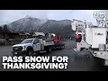 Changing weather conditions will impact Cascade mountain pass travel through Thanksgiving