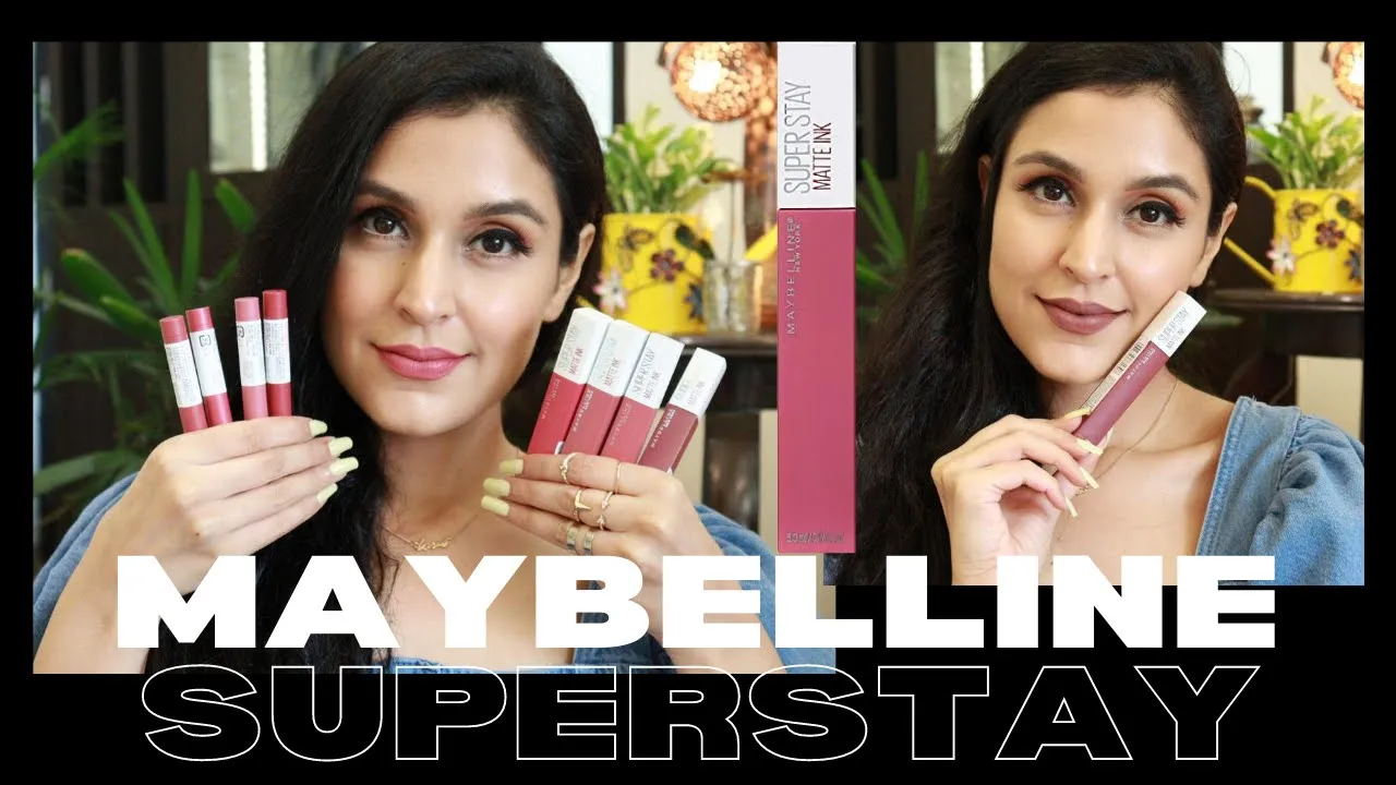 Maybelline Creamy Mattes Lipstick | Lip Swatch  | LUNA
