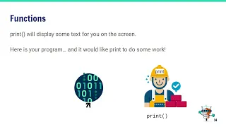 Python and AI - Lesson 1 The print function