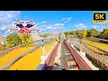 Great American Scream Machine Front Row POV 5K Six Flags Over Georgia