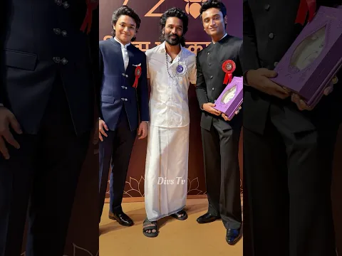 ஒரே மேடையில் 2 National Award வாங்கிய தனுஷ்🥳 With his Sons #dhanush #actordhanushkraja