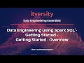 Data Engineering using Spark SQL - Getting Started