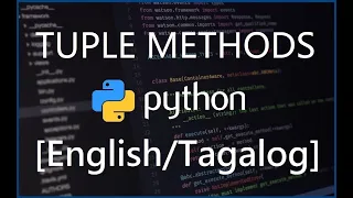 Python Programming for Beginners - 16 Methods on Tuples