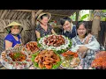 Download Lagu Chuẩn Bị Tiệc Đầy Tháng Cháu Ngoại Cùng Chị Sui Làm Nhiều Món Ăn Ngon Ở Quê || Full month party
