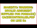 Magento Warning Invalid argument supplied for foreach CacheController php on line 82