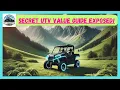 SECRET UTV VALUE GUIDE EXPOSED BLUE BOOK OF SIDE-BY-SIDE VALUES