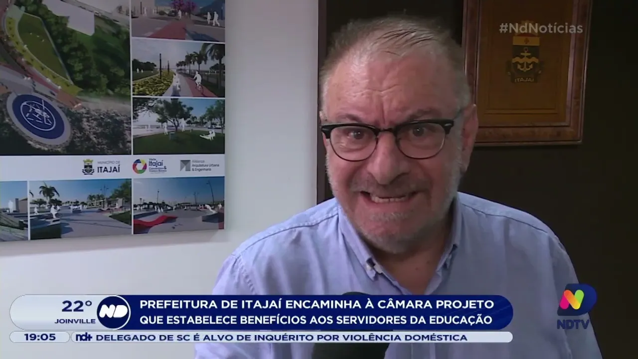 Prefeitura de Itajaí cria projeto que estabelece benefícios a servidores da educação
