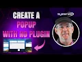 Divi Theme Create A Popup Form With No Plugin