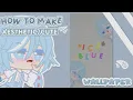 - tutor How To Make Wallpaper Gacha Tutorial