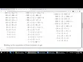 Number Theory - Representations of Integers