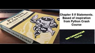 Python Crash Course Section 5 If Statements