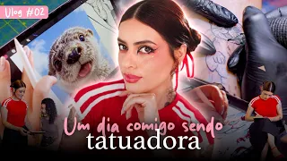 TATUADORA comigo por um dia!  | KIM ROSACUCA