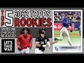 Top 5 Rookie Cards on 2022 Topps Series 1 Checklist Baseball Cards Topps RC s Wander Franco