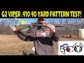 patterning the tristar 410 stock choke rogue ammo bco review