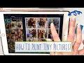 How to Print Cheap High Quality Tiny Photos for Journaling Scrapbooking and Craft Projects