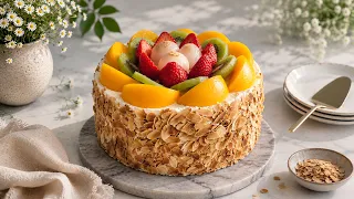 I Tried Making the Almond Fruit Cake from Four Leaves Bakery