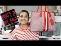 WHAT S IN MY BAG TORY BURCH GEMINI LINK Karen Harris Makeup