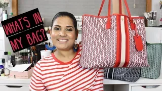 WHAT S IN MY BAG TORY BURCH GEMINI LINK Karen Harris Makeup