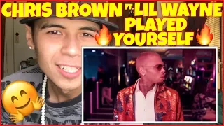 chris brown ft lil wayne played yourself official music video reaction therapy