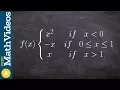 Is the piecewise function continuous