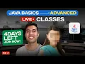 Java Live Online Basic to Advance Classes Job - Ready Resume Limited Seats