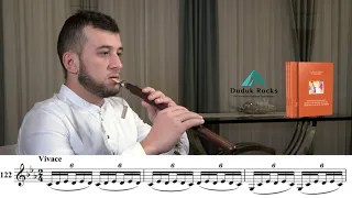 Duduk Etude Page 83 Nr 122 Armenian Duduk Method DudukRocks
