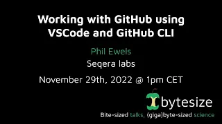 nf- Working with GitHub using VSCode and GitHub CLI