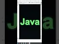 Pulsating Neon Text Animation in Java Swing Creative Coding
