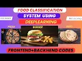 Food Classification Using Deep Learning IEEE Final Year Project with Code