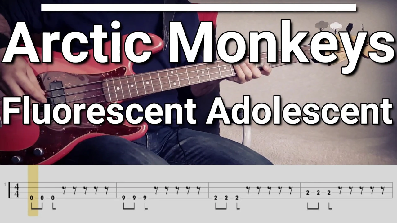 Arctic Monkeys - Fluorescent Adolescent (Bass Cover) Tabs