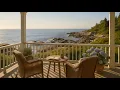 Maine Porch Morning Ocean Breeze Wind Chimes Birds