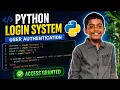 Learn Python by Building a Real Login System Full Tutorial hon