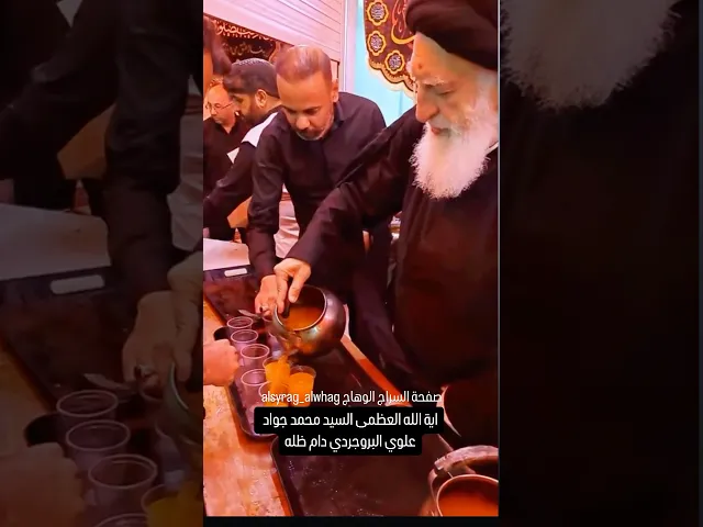 ⁣المرجع السيد علوي البروجردي حفظه الله