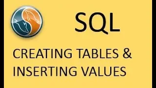 SQL Creating Tables and Inserting Values Walkthrough