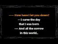 Bad Religion • Sorrow (CC Karaoke / Instrumental)