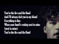 Fire And The Flood | Vance Joy (Lyrics)