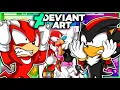 Shadow Knuckles Visit DEVIANTART - ROUGE KISSING KNUCKLES