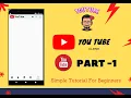 YouTube clone with flutter Simple tutorial for beginners YouTube Ui Design PART-1