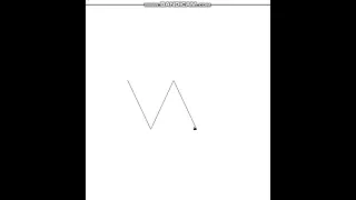 Python Turtle - Draw letter W