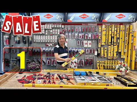 [Chương trình đã kết thúc] Khuyến mại kìm Knipex chính hãng tuần 37 năm 2026 (W2637)