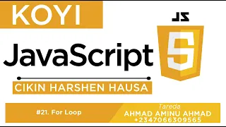 KOYI JAVASCRIPT 21 FOR LOOP