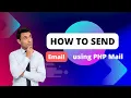 how to send email using PHP PHP Mail Function