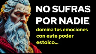 No sufras por nadie: Domina tus emociones con este principio estoico | Estoicismo