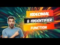 IsDecimal IsIdentifier String Functions in Python